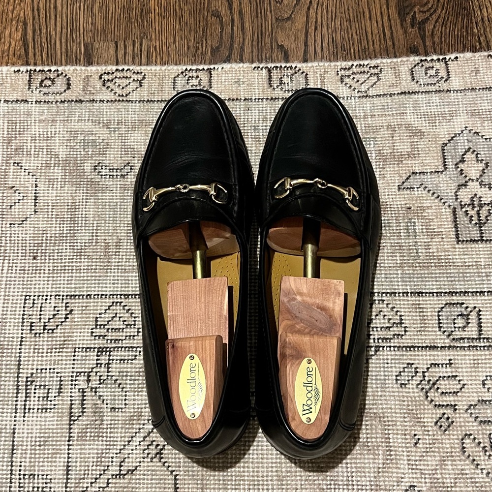Cole Haan horse bit loafers
